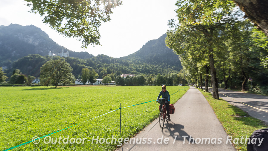 Radreise auf dem Bodensee Königssee Radweg