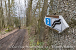 Der Flusswanderweg ist gut markiert
