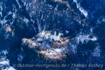 Schloß Neuschwanstein von oben
