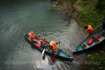 Karambolage vor der Portage