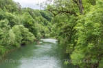 Paddeln auf der jungen Donau am Fusse der Schwäbischen Alb.