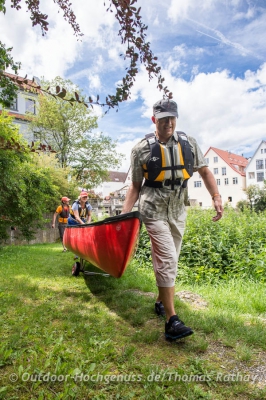 Umtragestelle in Riedlingen.
