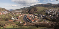 Blick auf Obertsrot