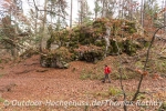 Felsen begleiten uns