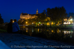 Schloss Sigmaringen in der Abendstimmung