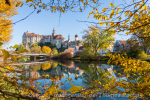 Das Sigmaringer Schloss im Sonnenschein