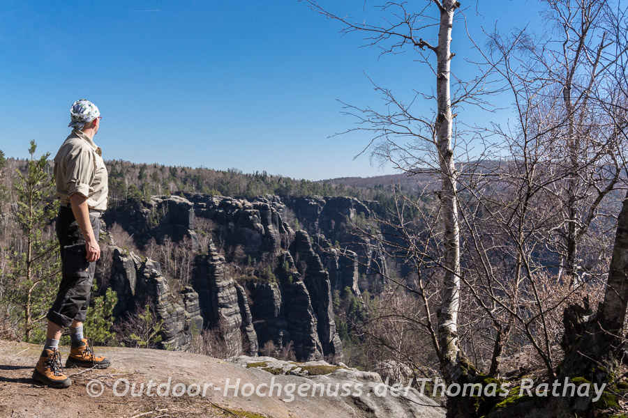 Wandern auf dem Malerweg im Elbsandsteingebirge Tag DREI