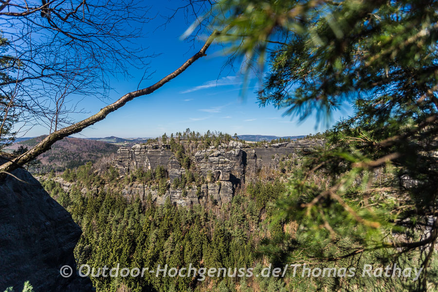 Wandern auf dem Malerweg im Elbsandsteingebirge Tag DREI