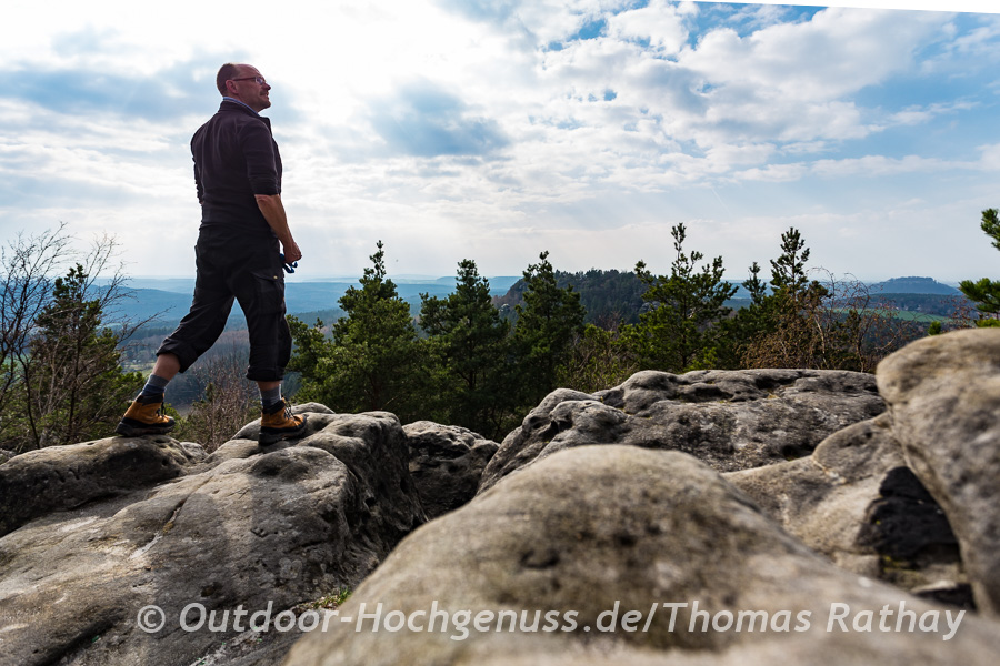 Wandern auf dem Malerweg im Elbsandsteingebirge Tag FÜNF