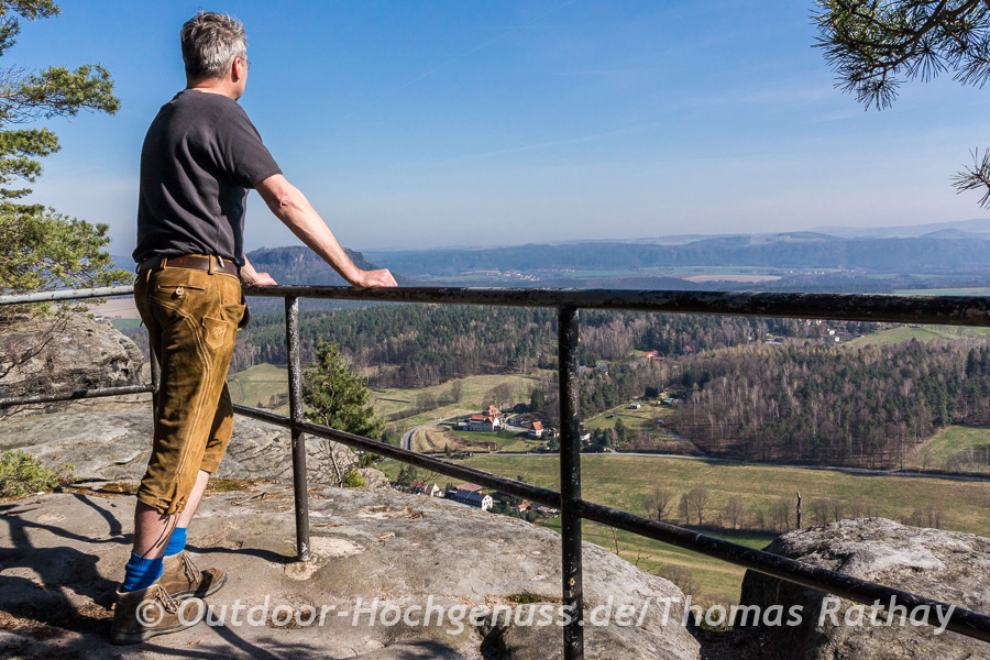 Wandern auf dem Malerweg im Elbsandsteingebirge Tag SECHS