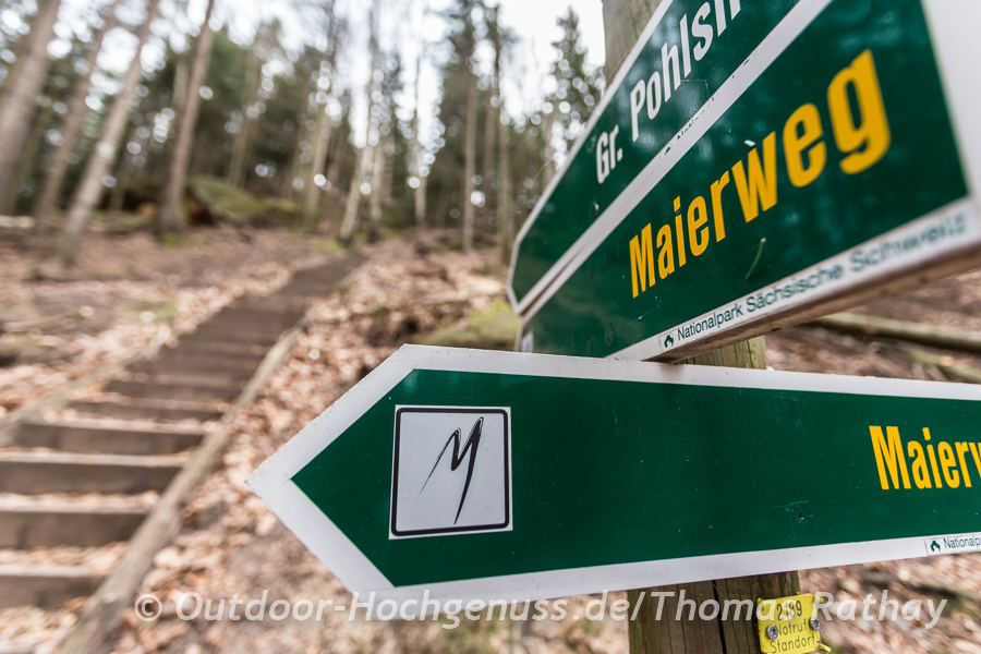 Wandern auf dem Malerweg im Elbsandsteingebirge Tag VIER
