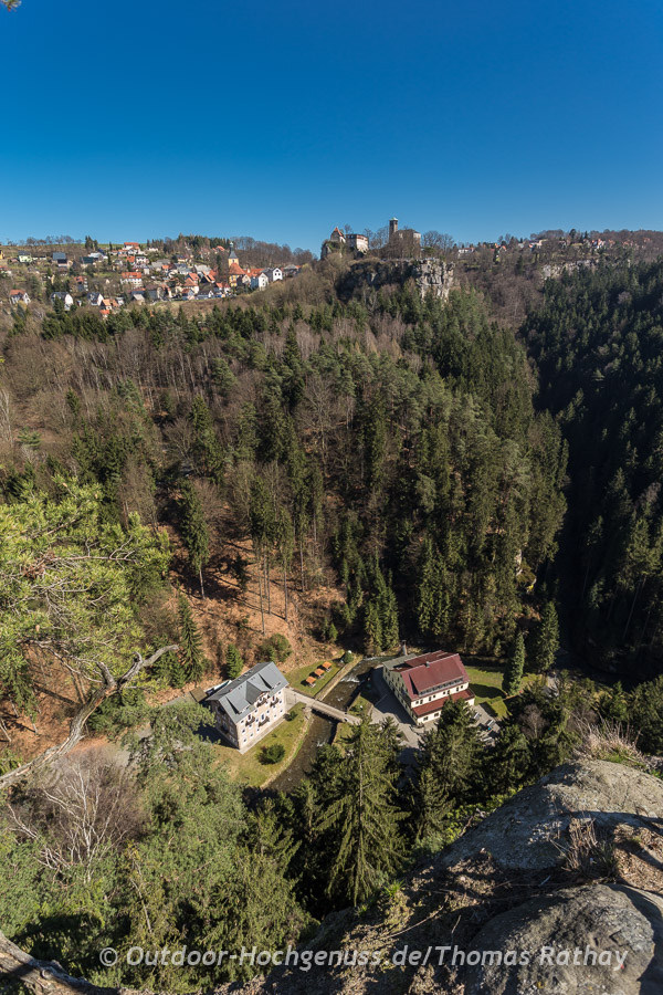 Wandern auf dem Malerweg im Elbsandsteingebirge Tag ZWEI