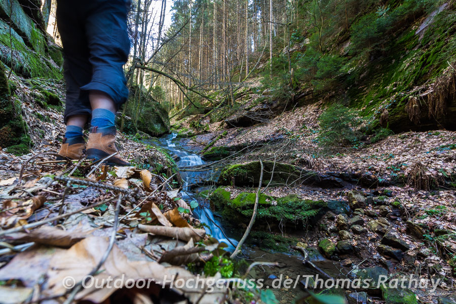 Wandern auf dem Malerweg im Elbsandsteingebirge Tag ZWEI