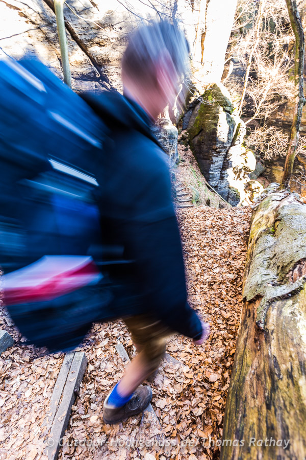 Wandern auf dem Malerweg im Elbsandsteingebirge Tag ZWEI