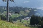 Blick vom Startpunkt hinunter ins Tal