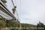 Auf der WildLine Hängebrücke