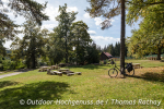 Rastplatz im Wald bei Gernsbach