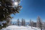 Schneeschuhtour unterhalb des Dachsteinmassivs