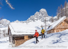Schneeschuhtour unterhalb des Dachsteinmassivs
