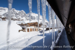 Schneeschuhtour unterhalb des Dachsteinmassivs