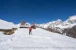 Schneeschuhtour unterhalb des Dachsteinmassivs