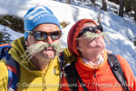Schneeschuhtour unterhalb des Dachsteinmassivs