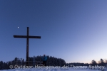 Erreicht - das Gipfelkreuz der Martinshöhe