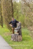 Geduldiger Wanderfreund.