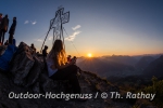 Gipfelkreuz-Selfie muss sein