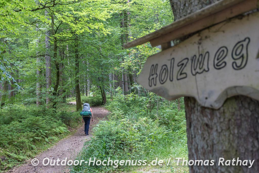 Trekkingplätze im Nordschwarzwald