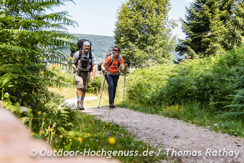 Trekkingplätze im Nordschwarzwald