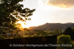 Abendstimmung auf der ViaRhôna
