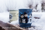 Glühwein in schönen Tassen