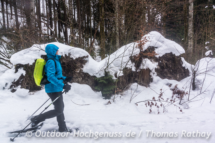 Schneeschuhtour im Wimbachtal