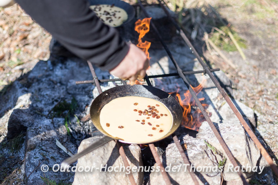 Flambierter Kaiserschmarrn - milchfrei! - outdoor-hochgenuss.de