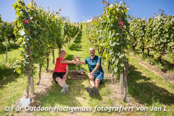 Mit dem e-Bike auf dem Badischen Weinradweg