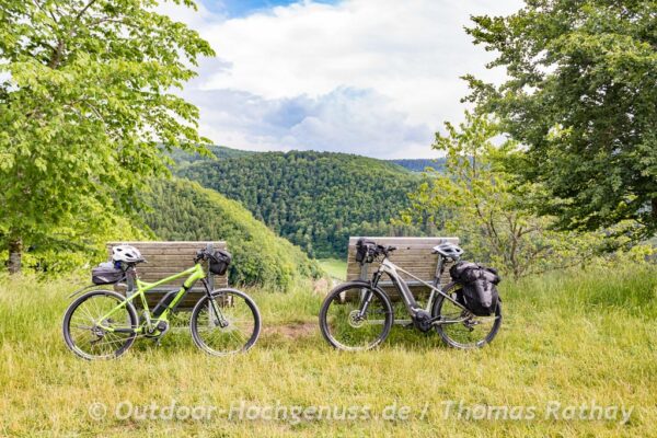 E-Bikes auf dem Hartberg