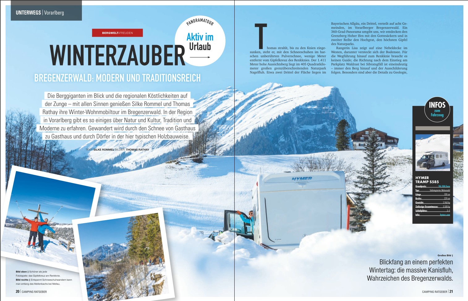 Wintercamping in Vorarlberg