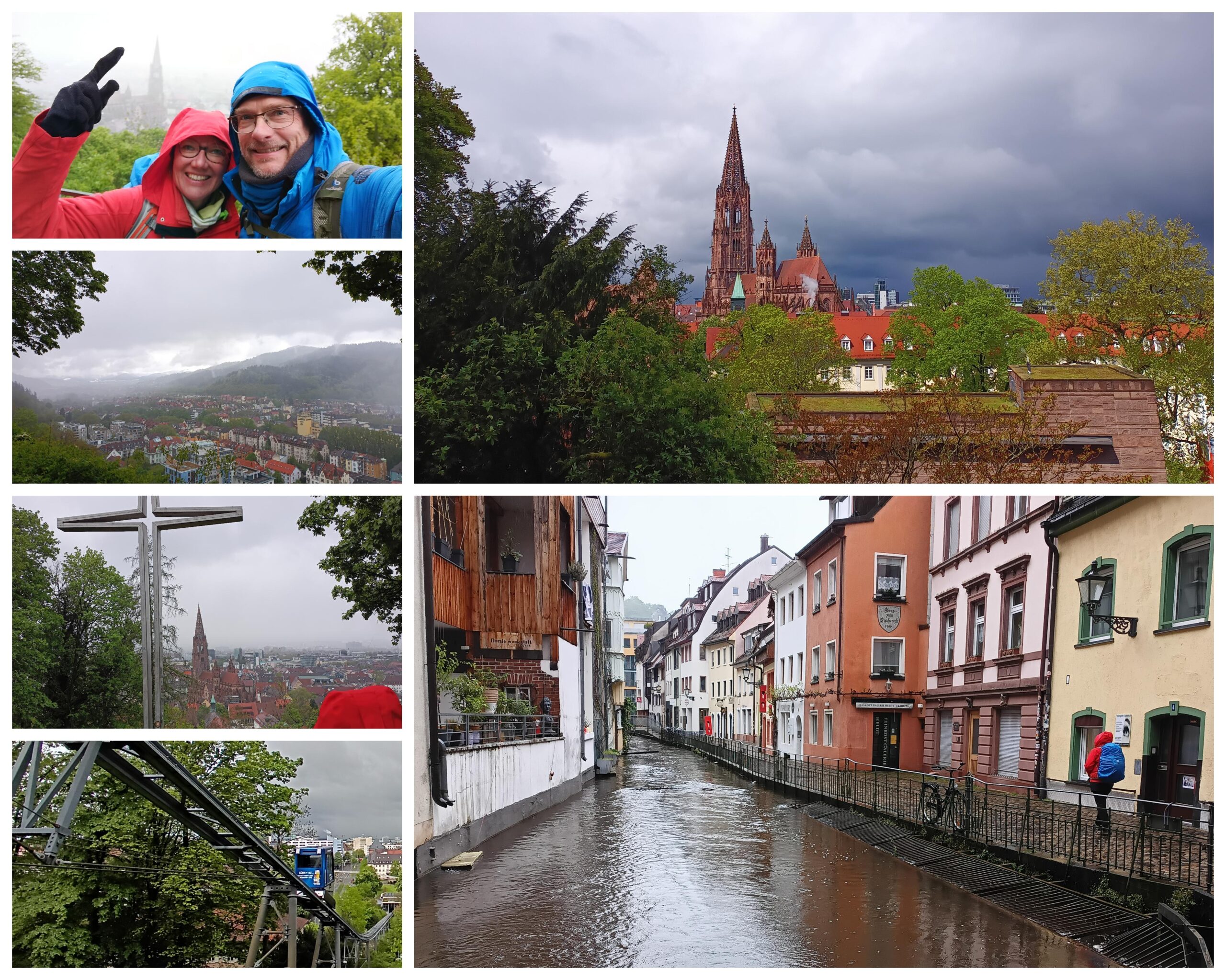 Ansichten der Stadt Freiburg im Breisgau