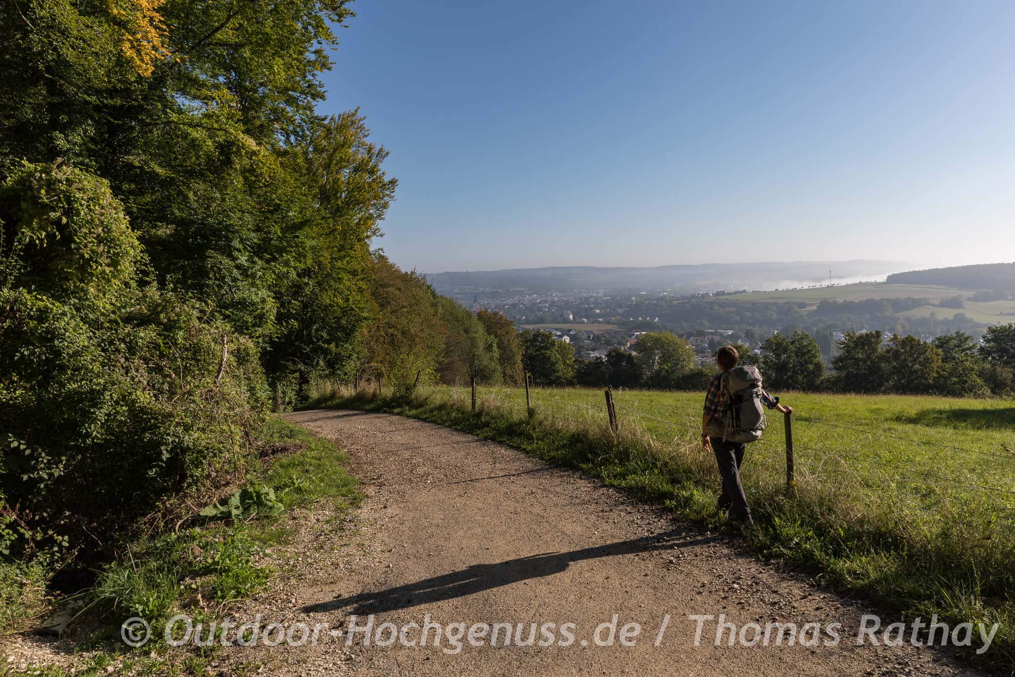 Nebel über den Vulkanen des Hegau