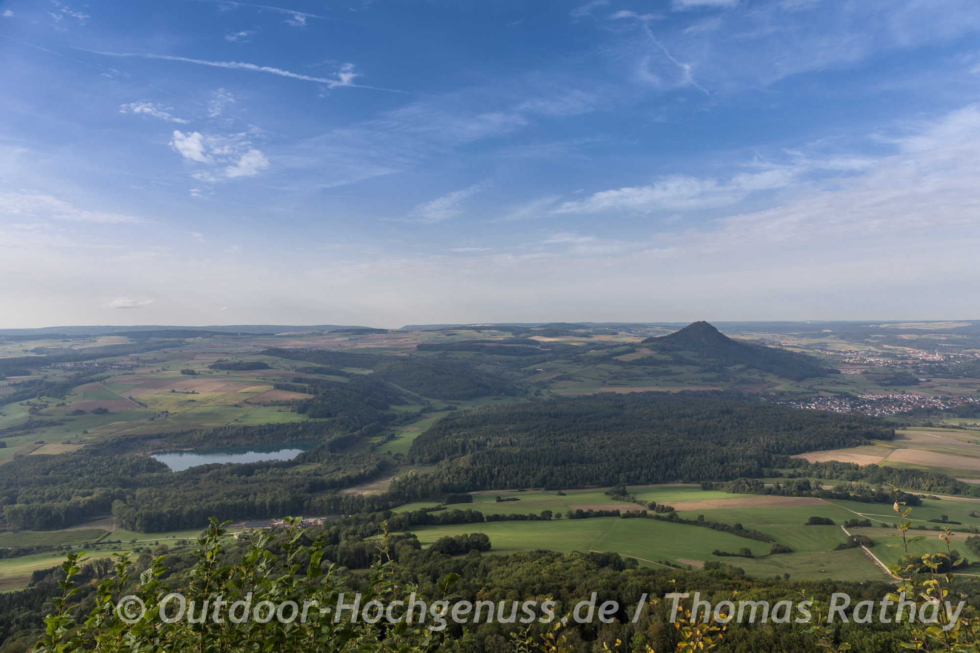 Wanderung auf der Hegauer Vulkan Tour - Teil des Hegauer Kegelspiels