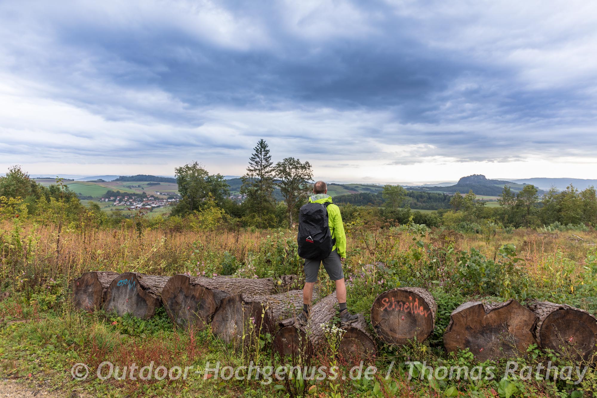 Wanderung auf der Hegauer Vulkan Tour - Teil des Hegauer Kegelspiels