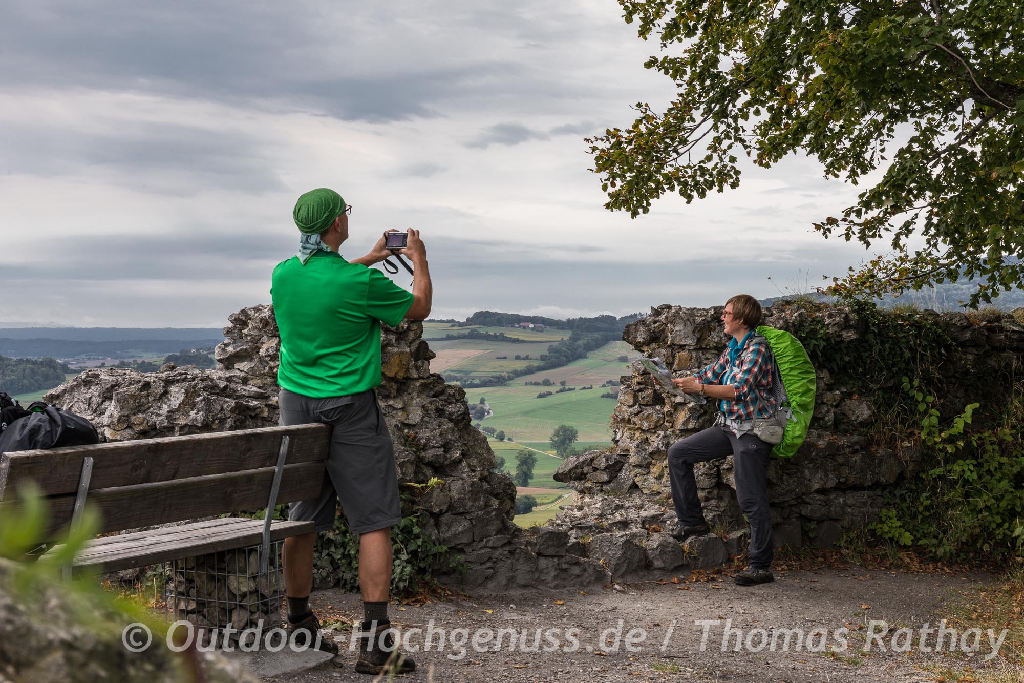 Wanderung auf der Hegauer Vulkan Tour - Teil des Hegauer Kegelspiels