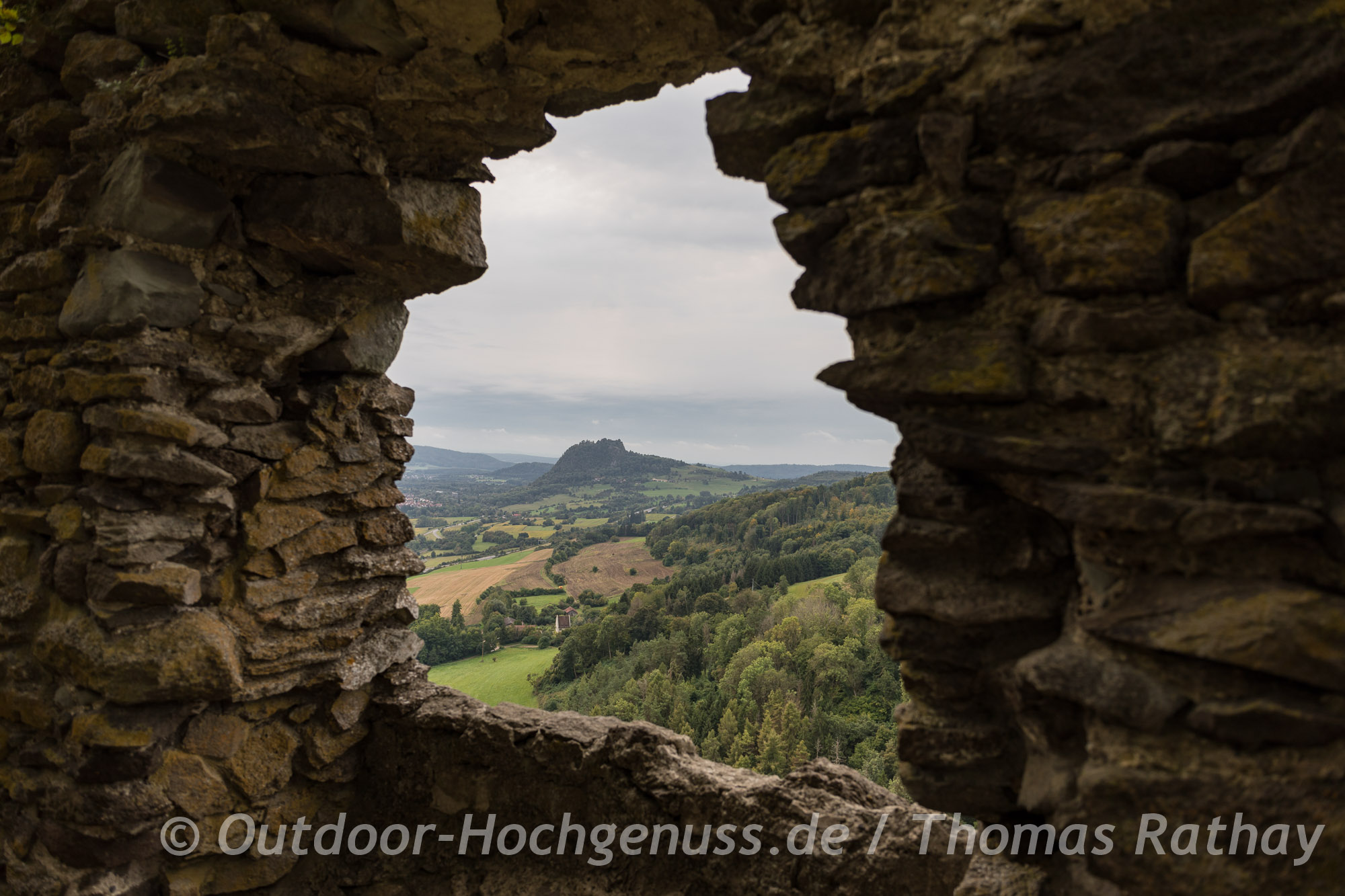 Wanderung auf der Hegauer Vulkan Tour - Teil des Hegauer Kegelspiels