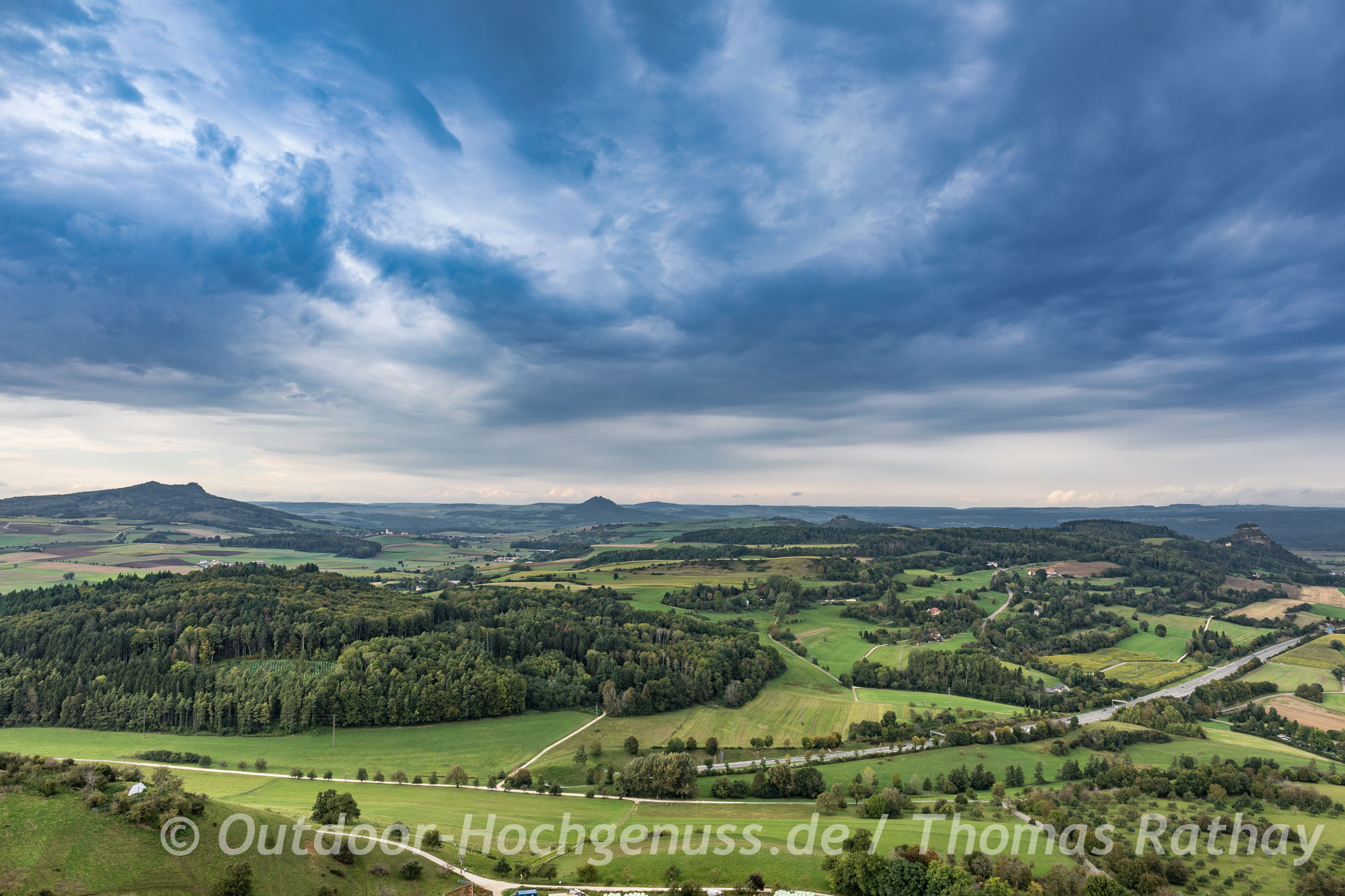 Wanderung auf der Hegauer Vulkan Tour - Teil des Hegauer Kegelspiels