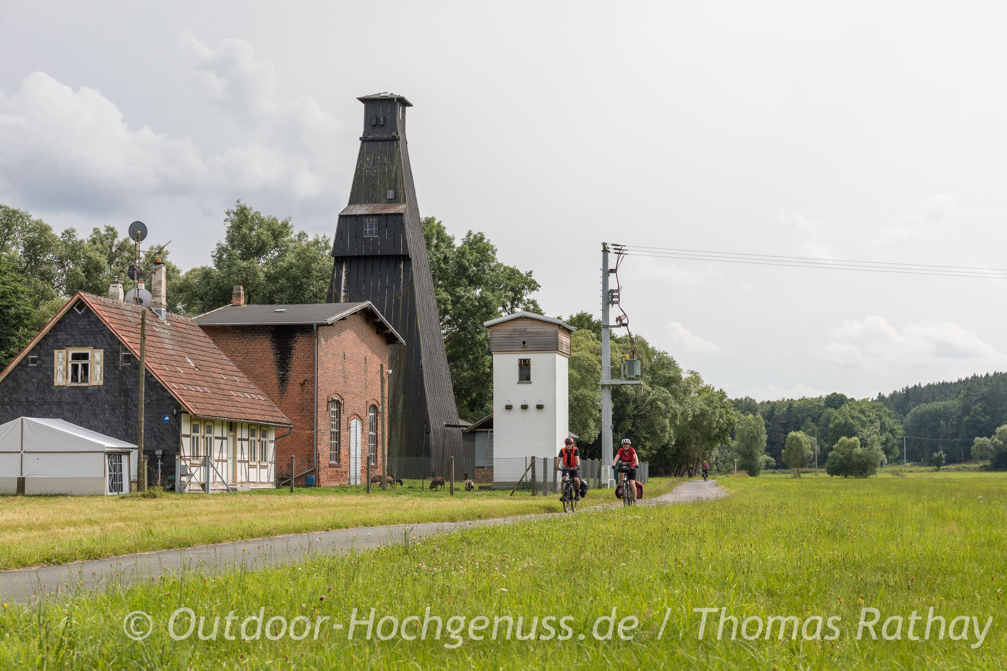 Radfahren auf dem Ilmtal-Radweg in Thüringen Radfahren auf dem Ilmtal-Radweg