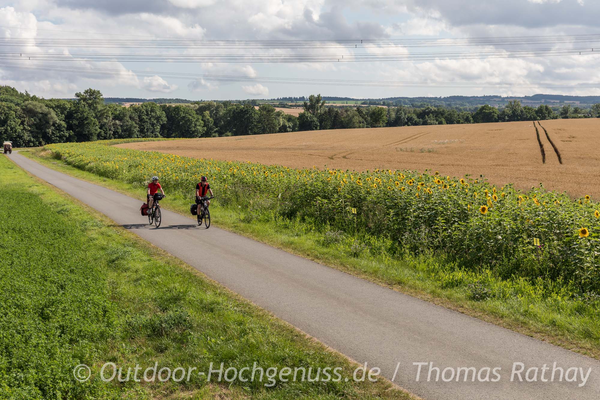 Der Ilmtal-Radweg - unterwegs auf dem Radfernweg in Thüringen Radfahren auf dem Ilmtal-Radweg