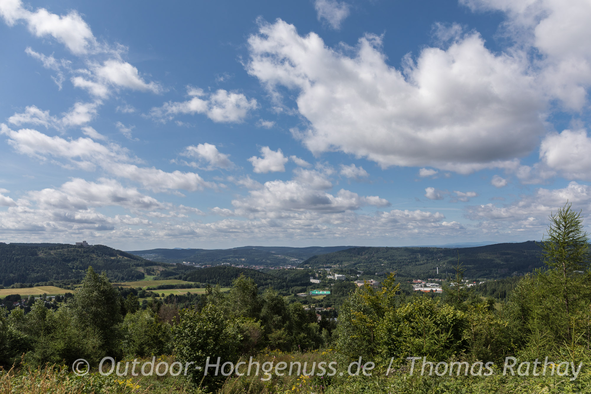 Zweitageswanderung auf dem Thüringer Gipfelwanderweg Gipfelwanderweg im Thüringer Wald