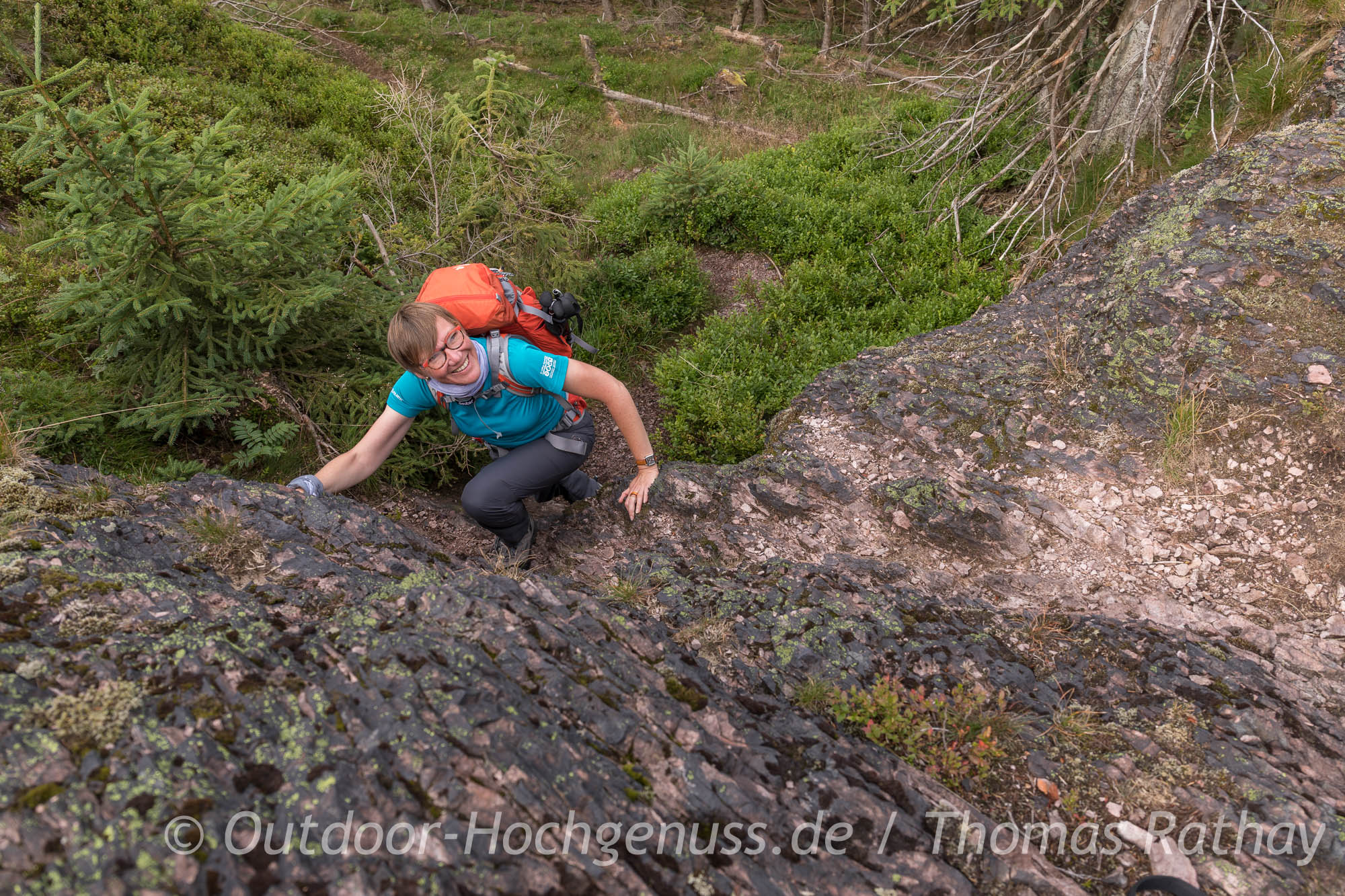 Zweitageswanderung auf dem Thüringer Gipfelwanderweg Kraxelei in Thüringen