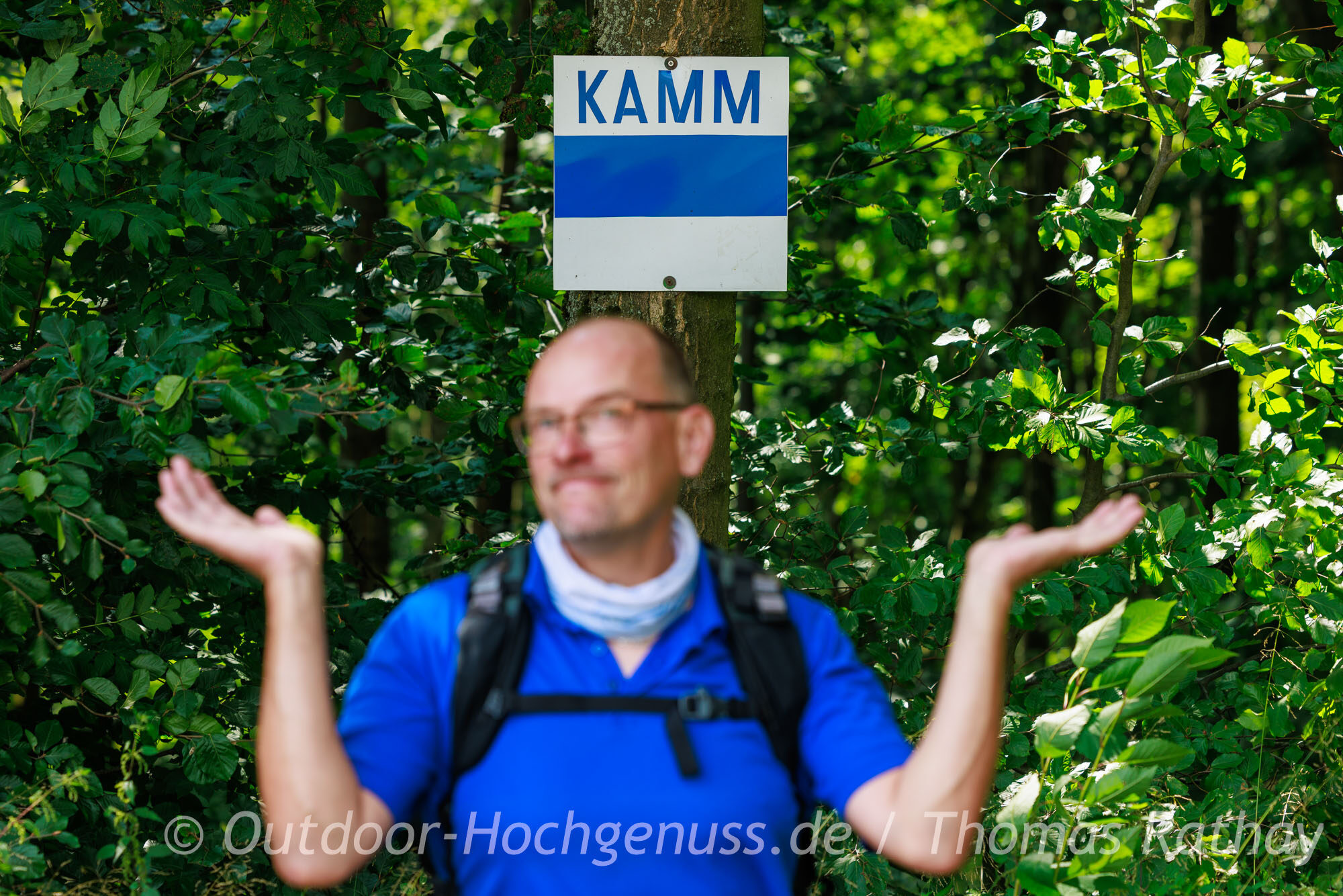 Wanderung auf dem Kammweg im Erzgebirge